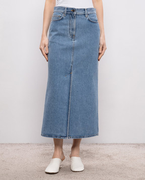 Loulou de Saison Blue denim skirt RONA RONALDS