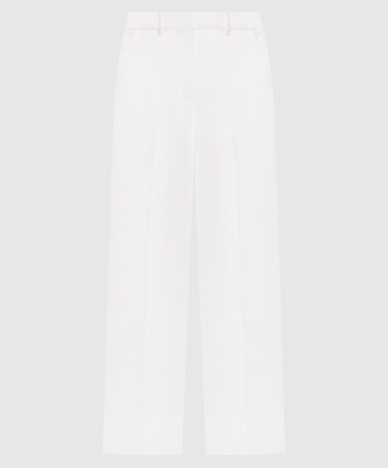 Kaia ivory wool pants