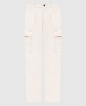 Brunello Cucinelli Beige cargo with wool ME262F1160