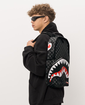 Sprayground Children's black backpack SHINOBI SHARKS IN PARIS 910B8633NSZ
