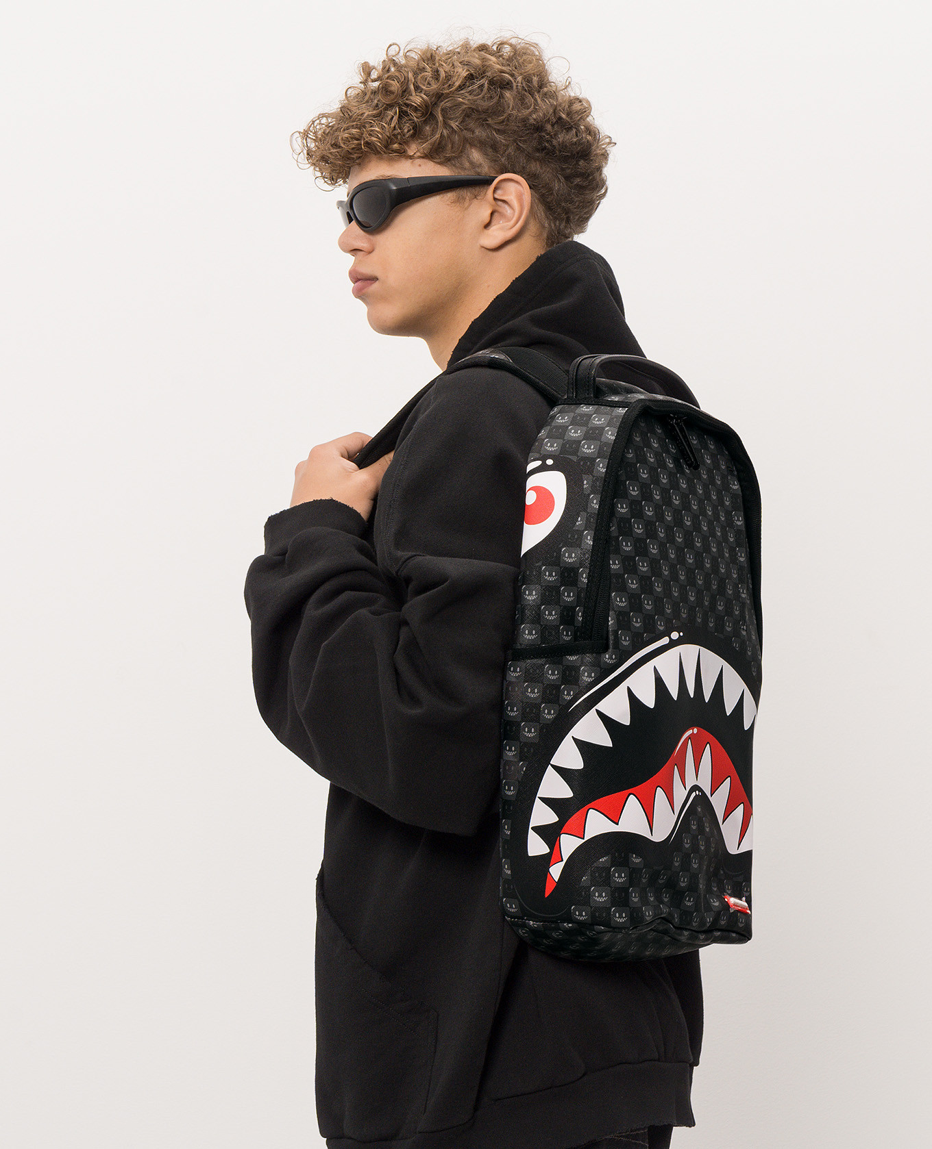 Children's black backpack SHINOBI SHARKS IN PARIS Sprayground 2