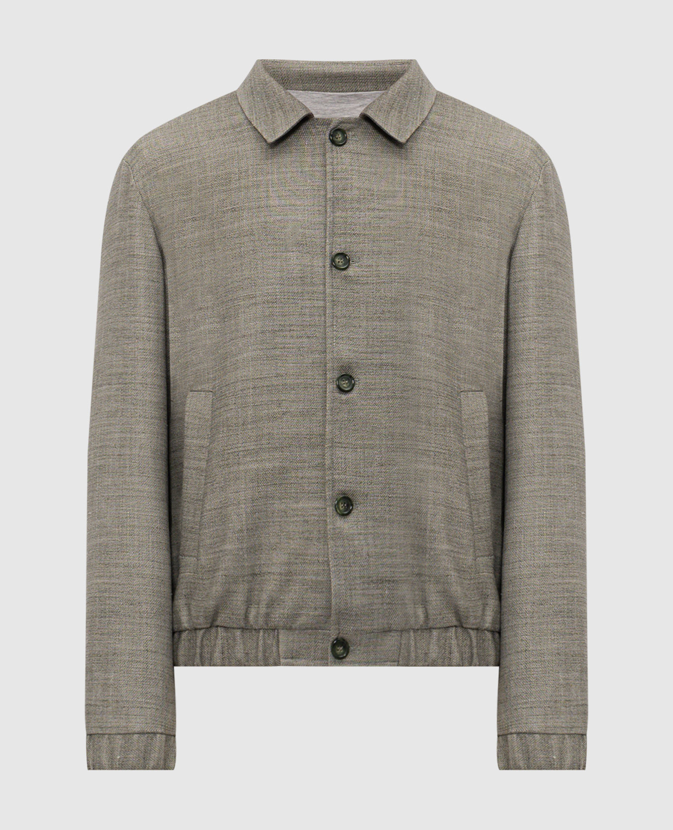 jacket with wool and linen Pini Parma