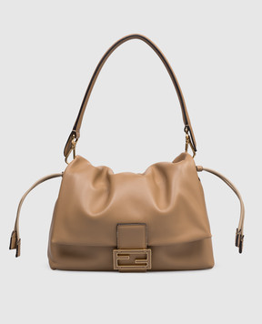 Fendi Brown leather Mamma Baguette bag 8BR833AQ0D