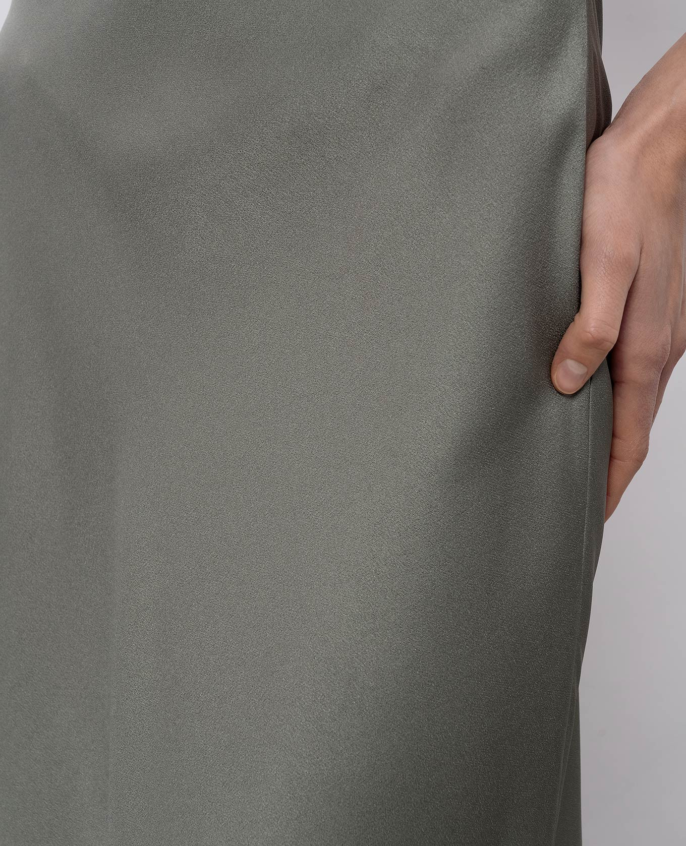 Green maxi skirt with slits Brunello Cucinelli 5