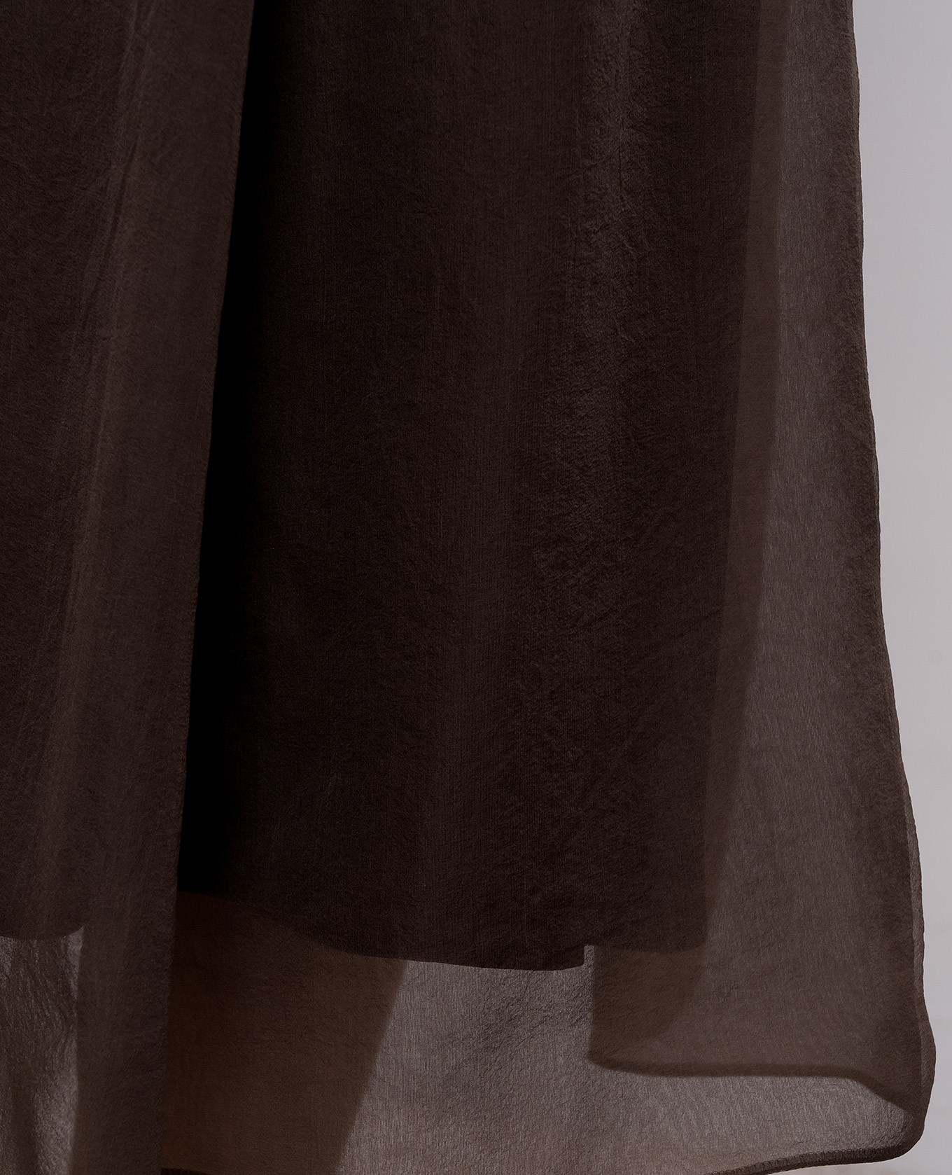Brown silk skirt Brunello Cucinelli 5