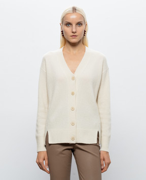 JOSEPH Beige cashmere cardigan Beata JF010001