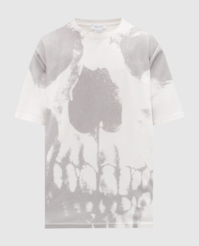 Alexander McQueen White printed T-shirt 848931QTAEB