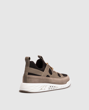 Stefano Ricci Beige combination sneakers UR78G4272TSWYSN