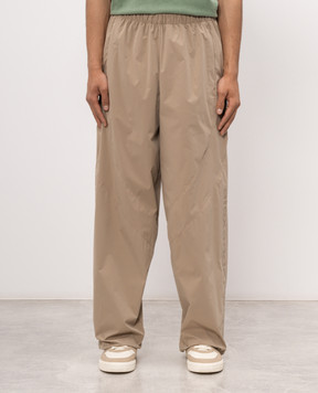 Alexander Wang Beige perforated track pants UWC3264449