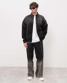 Off-White Black Offline Slouchy Pants 44MCJ03LS26F001
