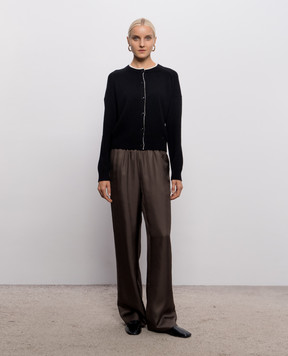 Loulou de Saison NICOLA black cashmere cardigan NICOLA