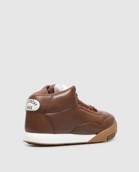 Givenchy Puffy Yard brown leather high-tops BH00BEH1YC