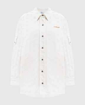 Off-White Star ivory denim shirt 2YQ007S26DEN001