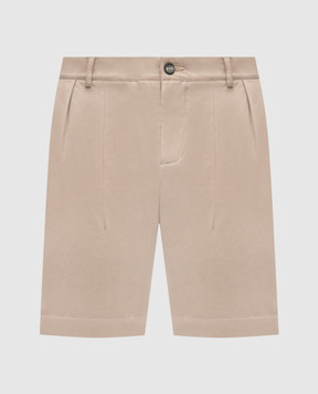 Sease Beige shorts with logo PB041TN429