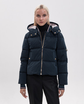 Thom Browne Blue wool down jacket FBD074XF0923