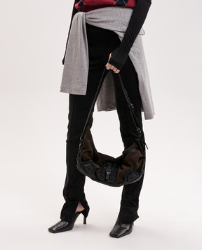 Innerraum Brown hobo bag OBJECT M07 M07BRBKRAUM