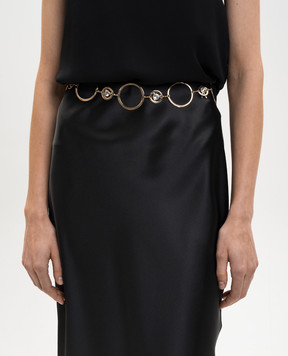 Twinset Golden belt with crystals 261TA4190