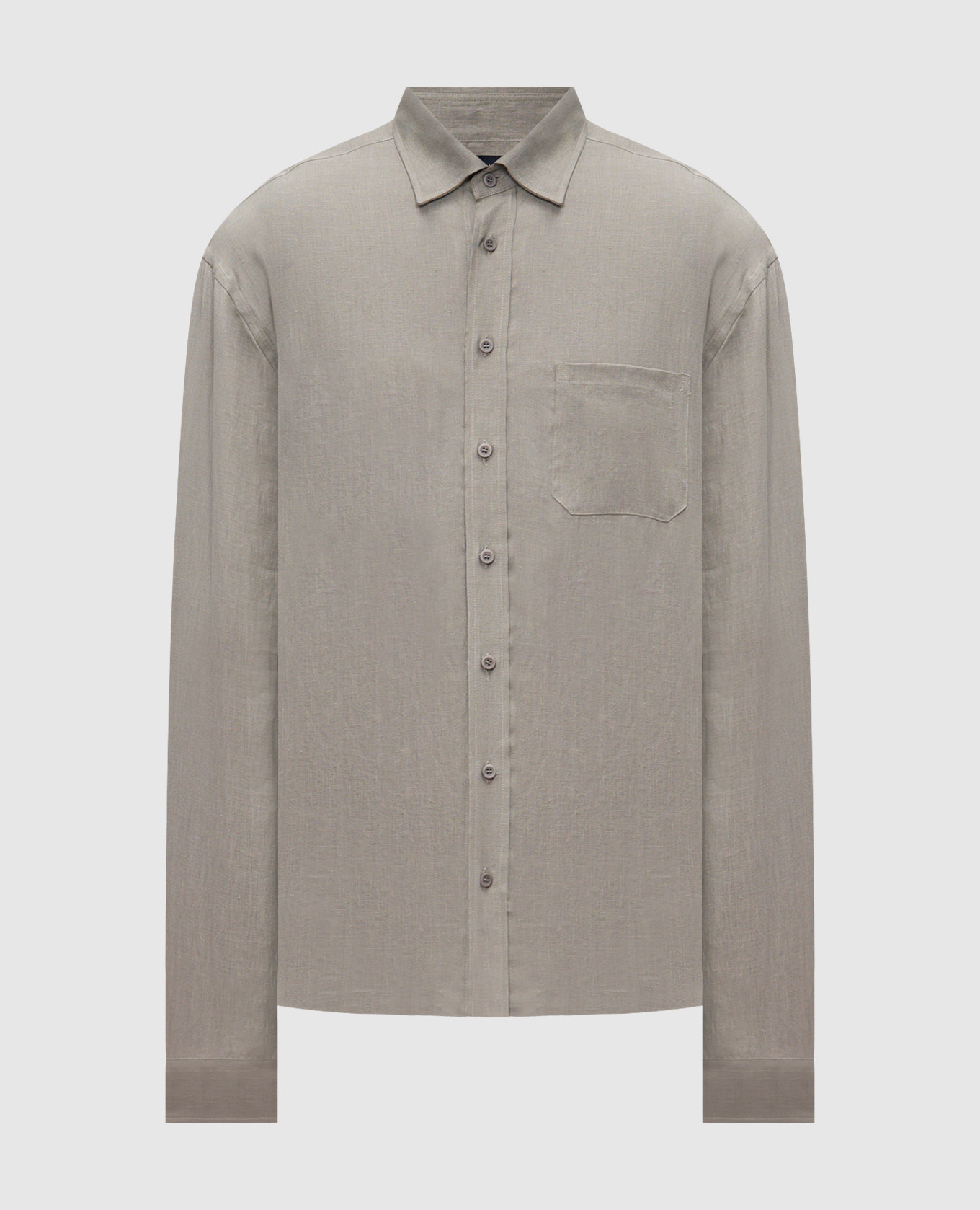 Green hemp shirt