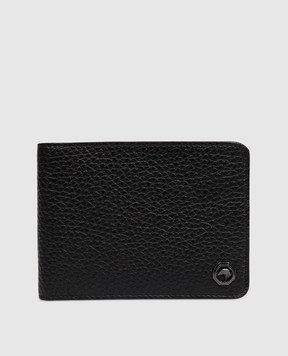Stefano Ricci Black leather wallet with emblem PP301UVD