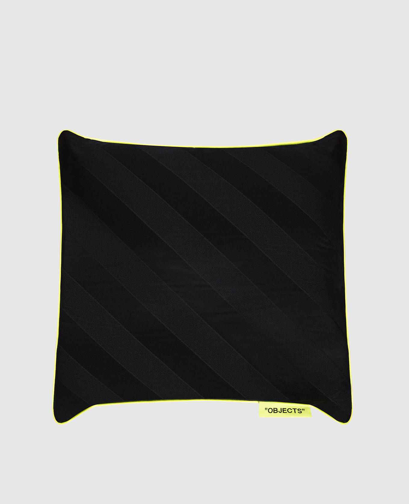 

Black patterned pillow Off-White