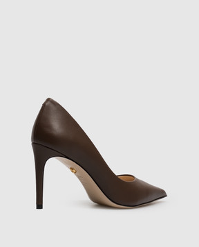 Babe Pay Pls Brown leather shoes 201801KO