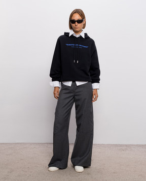 Off-White Grey wool cargo pants 2FH00666B