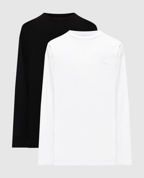 Juun.j Set of long-sleeved shirts with logo embroidery JC6141PSE5