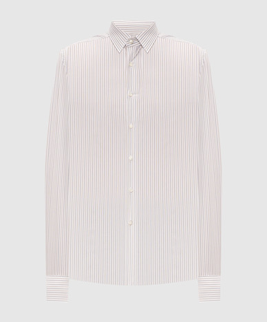 Ivory striped shirt
