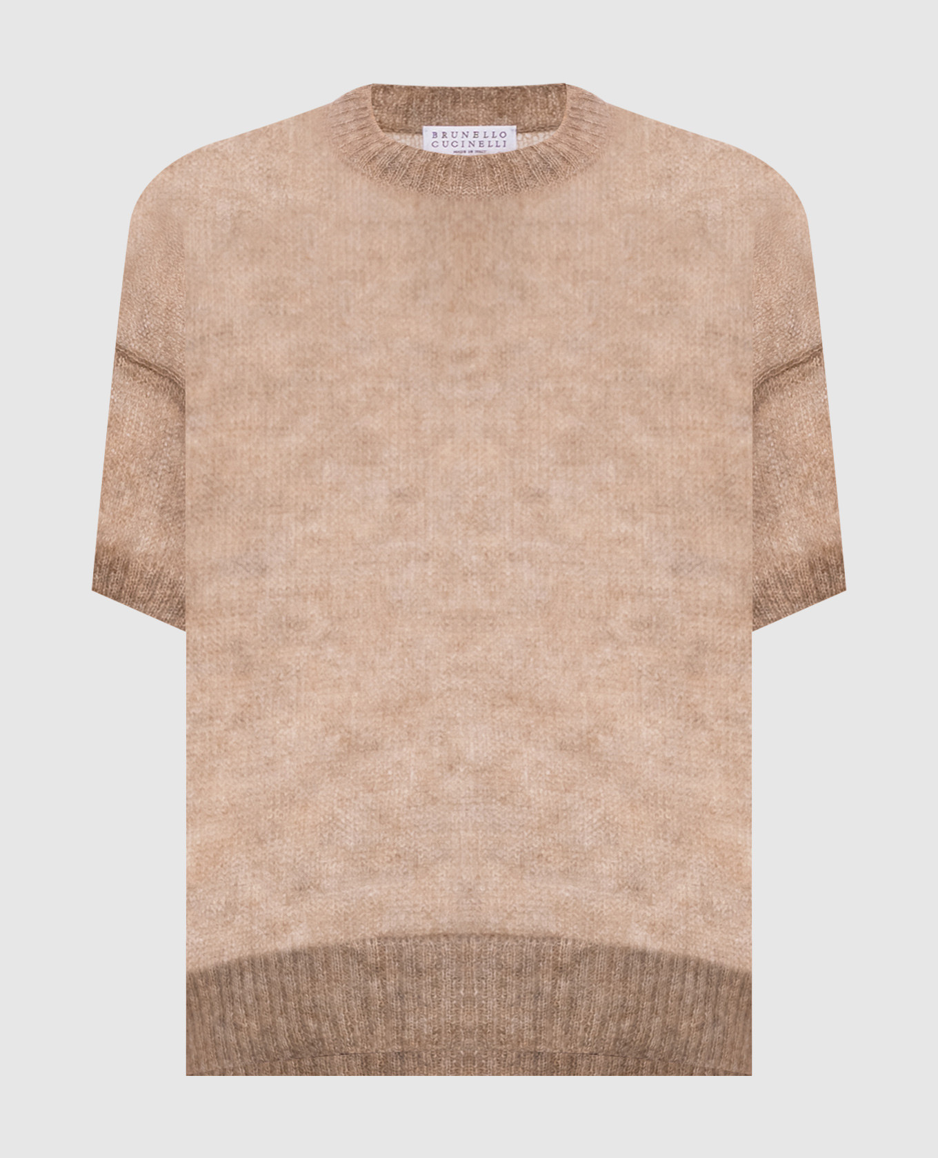 Beige top with wool