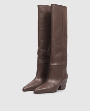 Paris Texas Brown leather boots JANE PX1119XVT0C