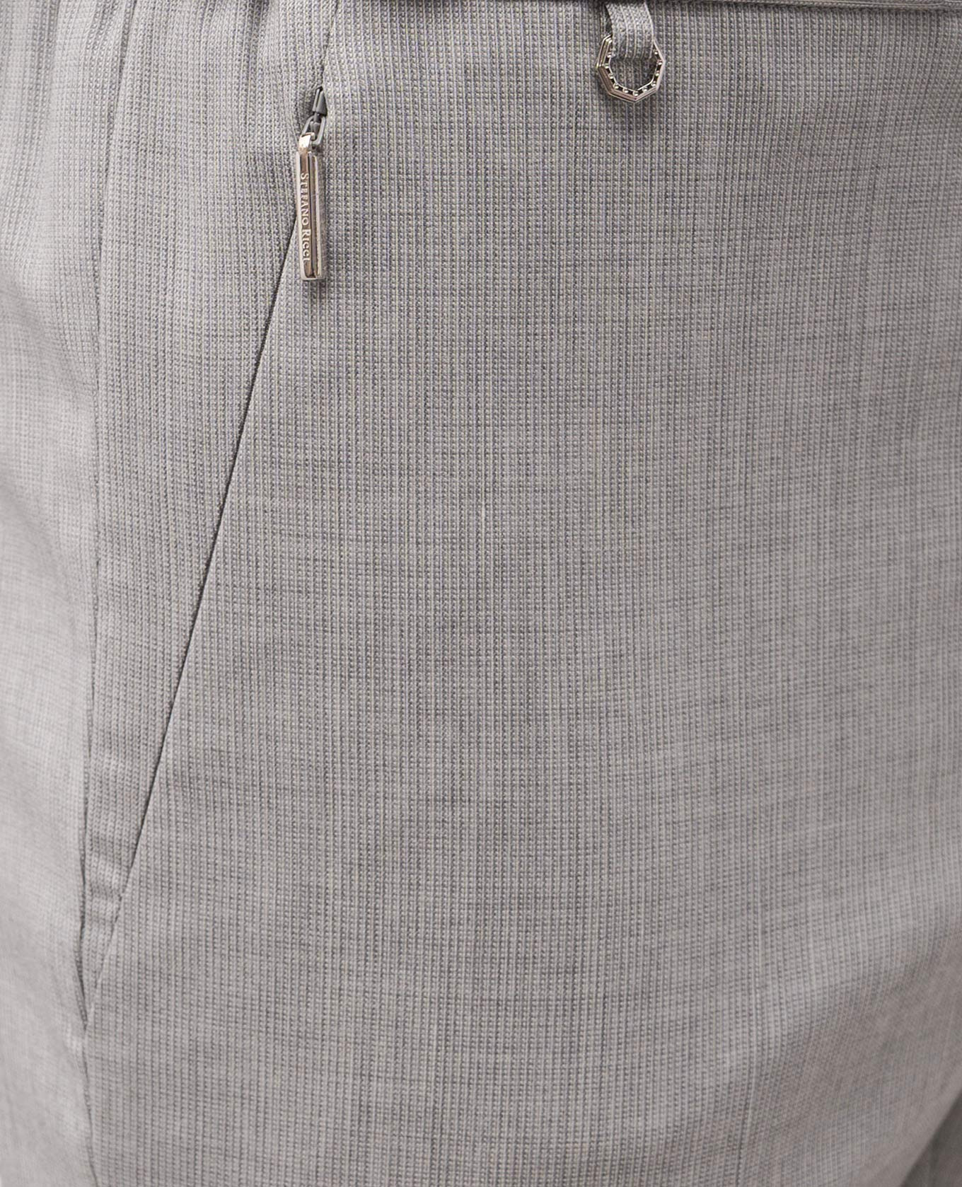 Gray wool pants Stefano Ricci 5