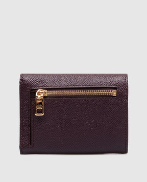 Dolce&Gabbana Purple Dauphine leather purse BI0770A1001