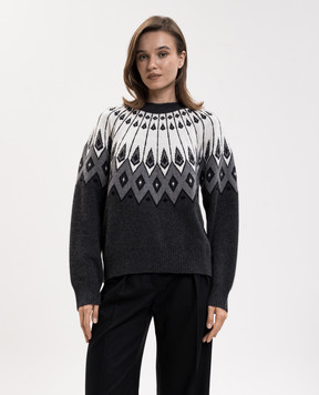 Loulou de Saison HANS gray cashmere sweater HANS