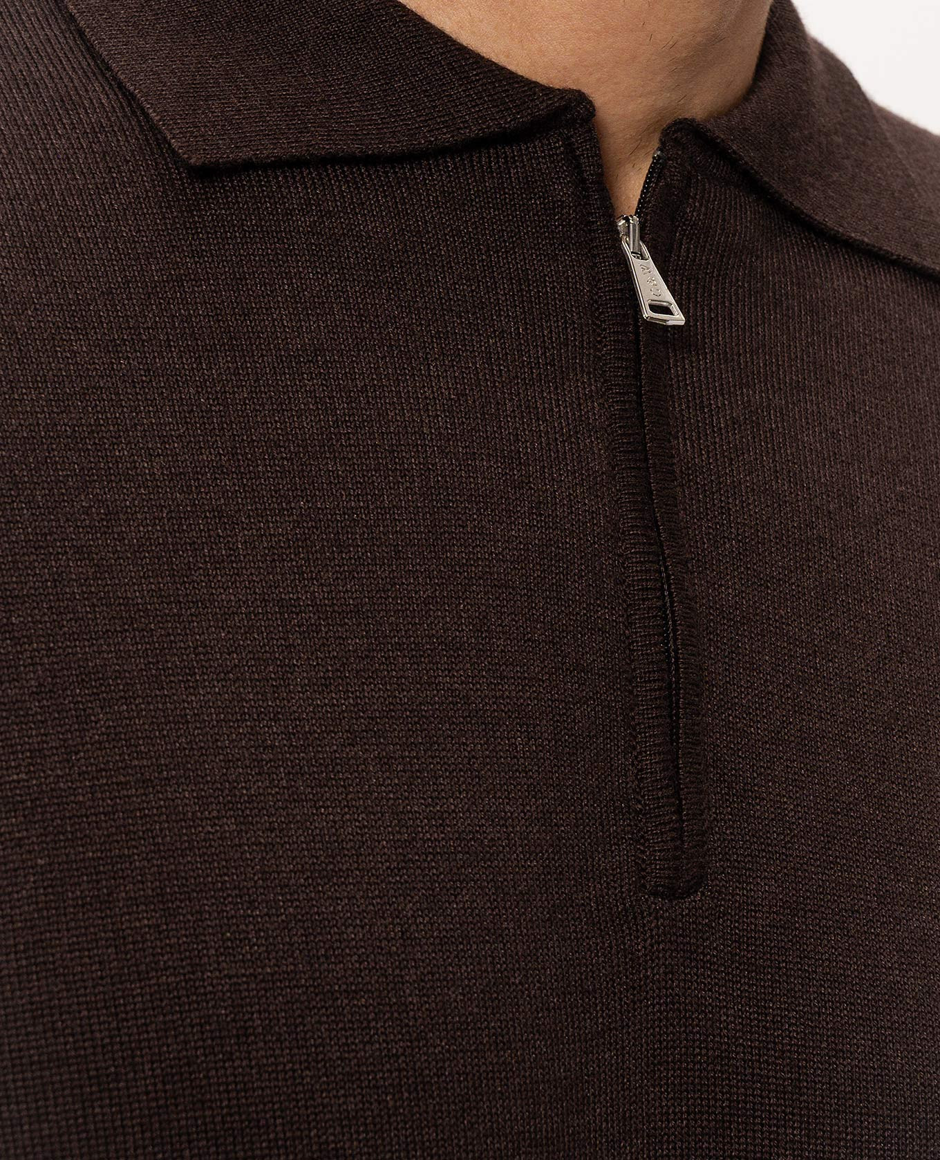 Brown polo Cashmere&Whiskey 5