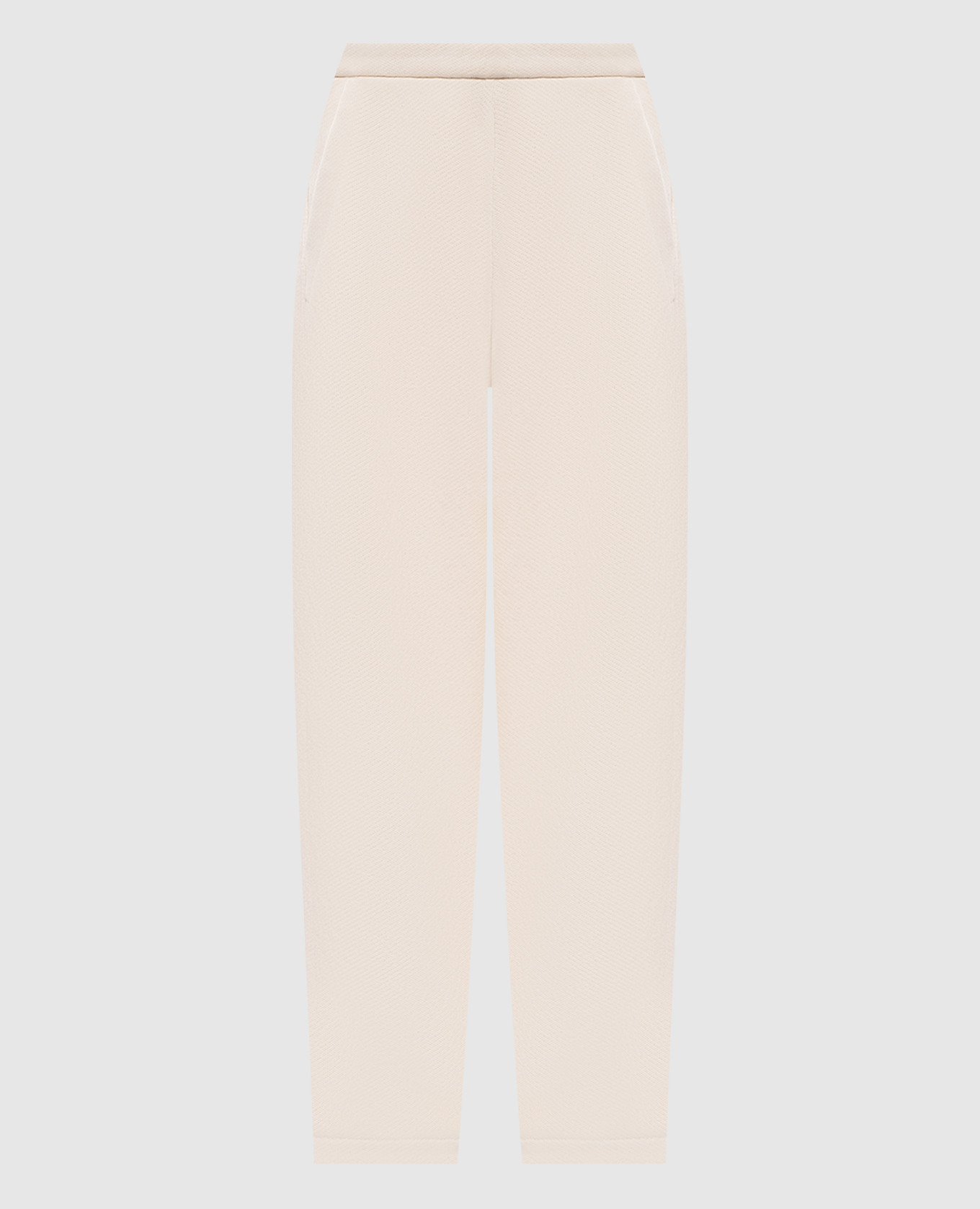 Pantalón deportivo aislante beige DENTE