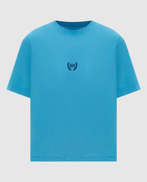 Balenciaga Laurel blue t-shirt 850990TSVC9