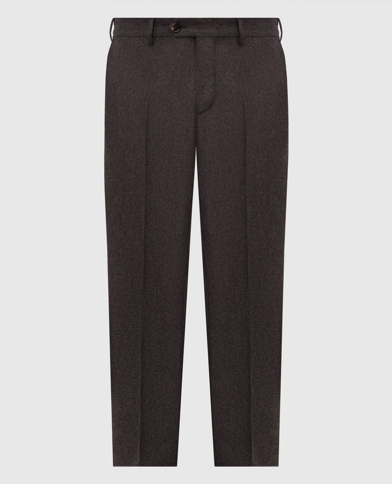 Dark brown wool pants