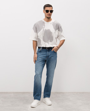 Alexander McQueen White printed T-shirt 848931QTAEB