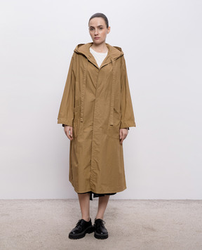 Y`S Yamamoto Brown raincoat YKC11016