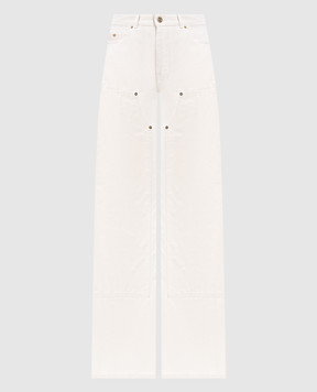 Balmain Ivory jeans HF1MI053DG14
