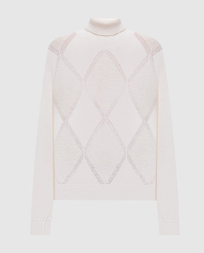 Peserico Ivory wool sweater A99228F07A9340