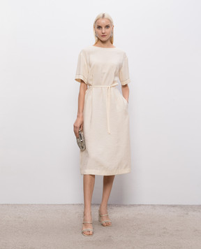 Peserico Beige midi dress S0211401509