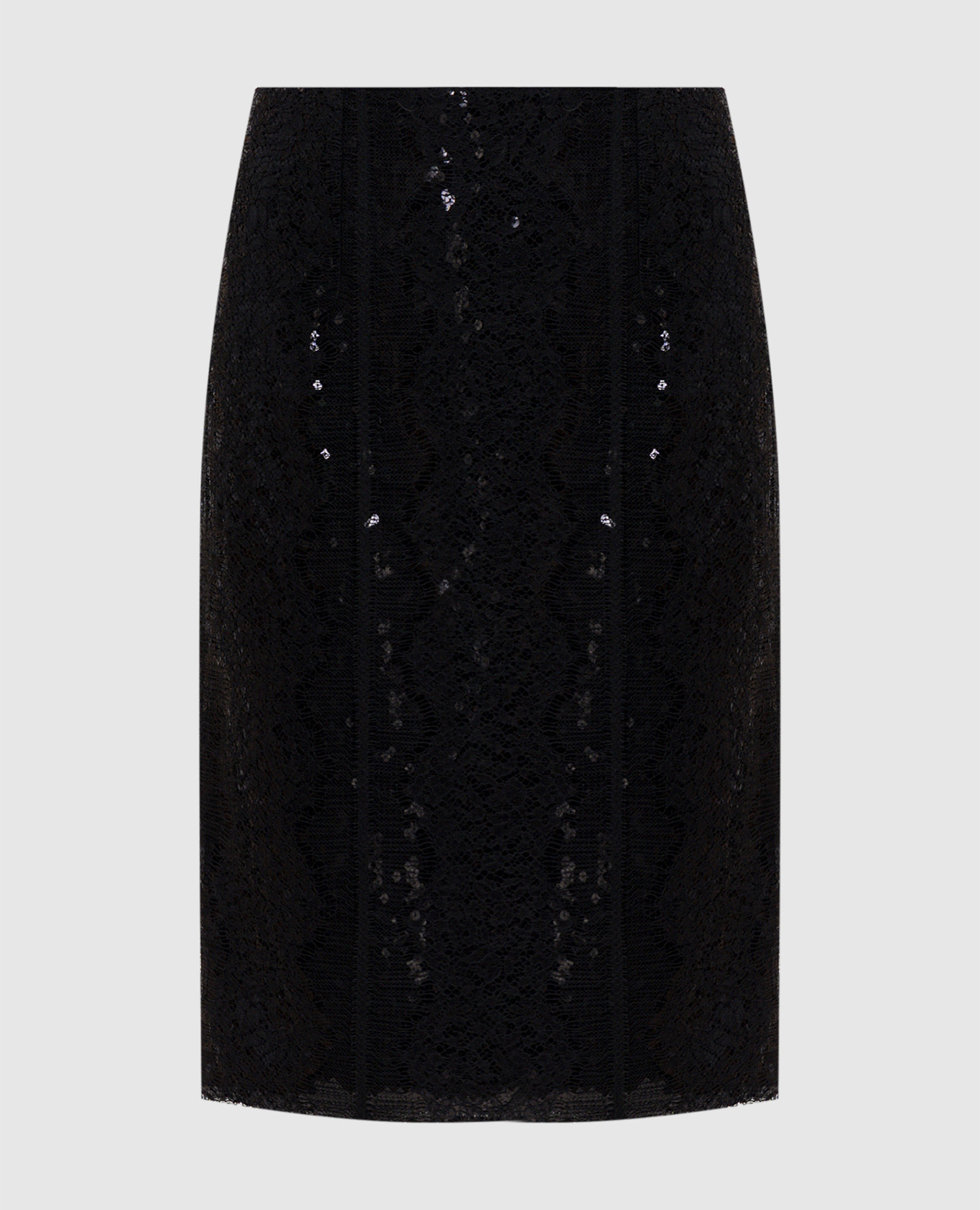 Deoda black skirt with lace and sequins 16Arlington