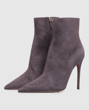 Paris Texas Purple suede ankle boots VERA PX1860XSA04