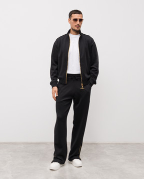 Balmain White T-shirt with logo GH1EG000BD40
