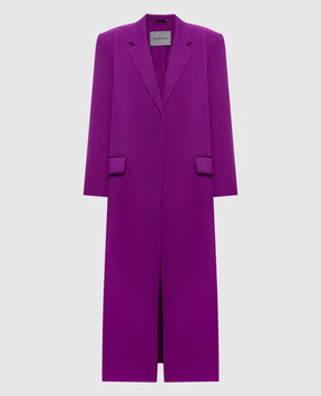 Balenciaga Purple wool coat 872227TUT15