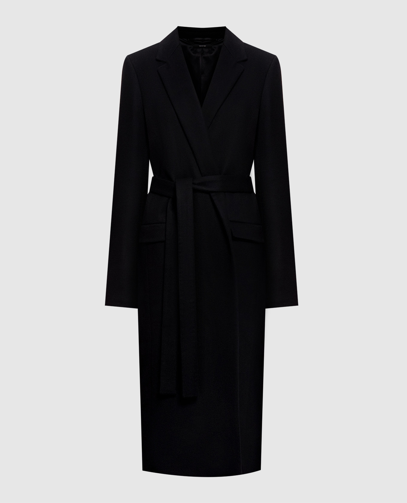 Black wool coat Tom Ford
