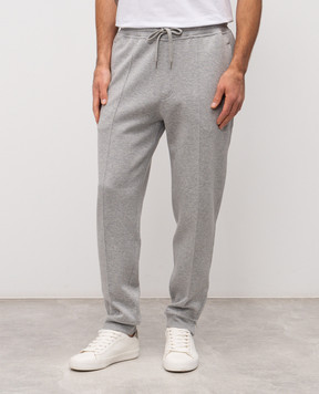 Brunello Cucinelli Grey joggers MM8313263G