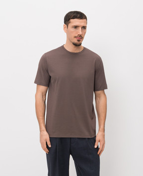 Herno Brown T-shirt JG000166U52005