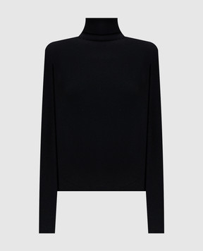 Allude Black cashmere turtleneck 26511195